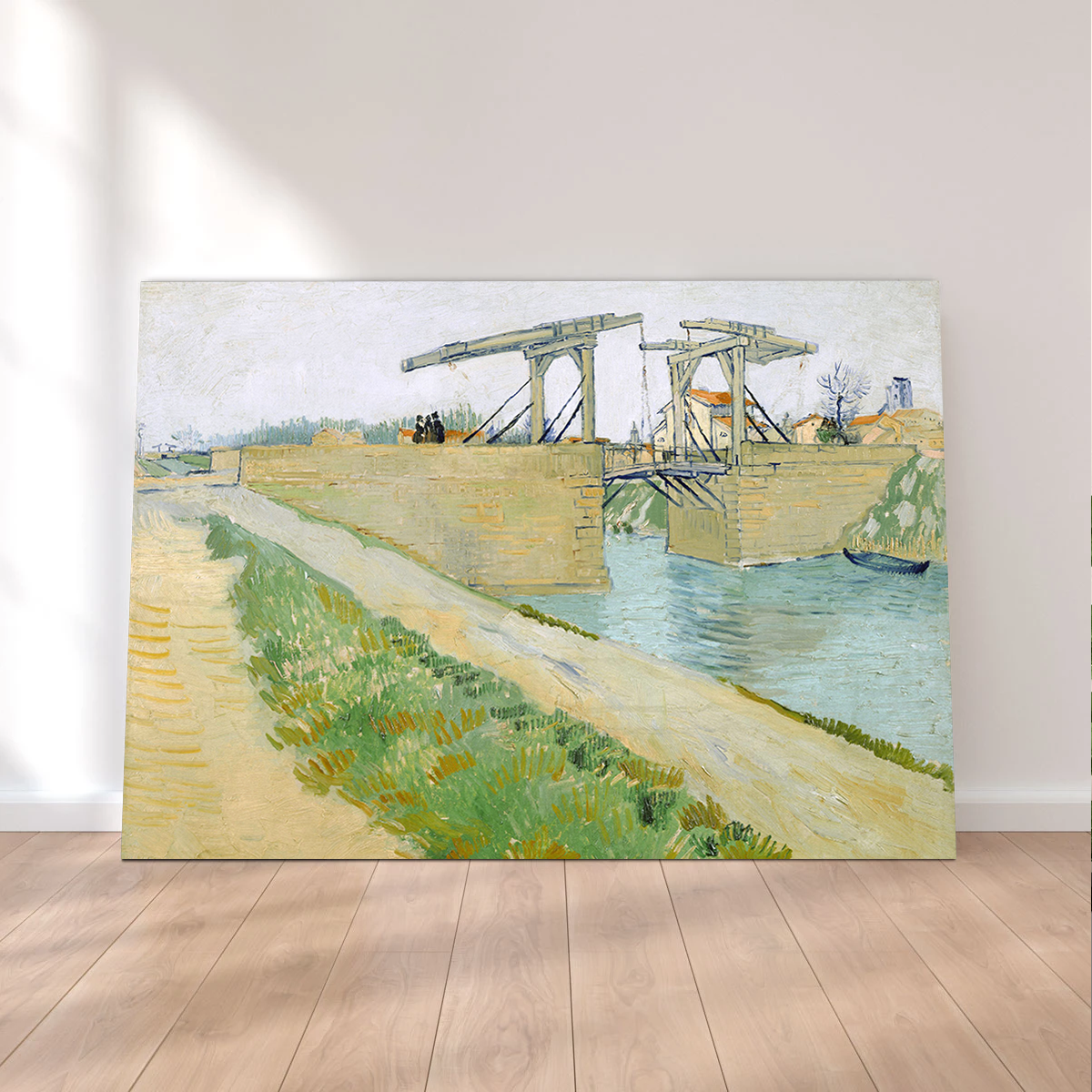 Vincent van Gogh's De brug van Langlois Stunning Wall Art