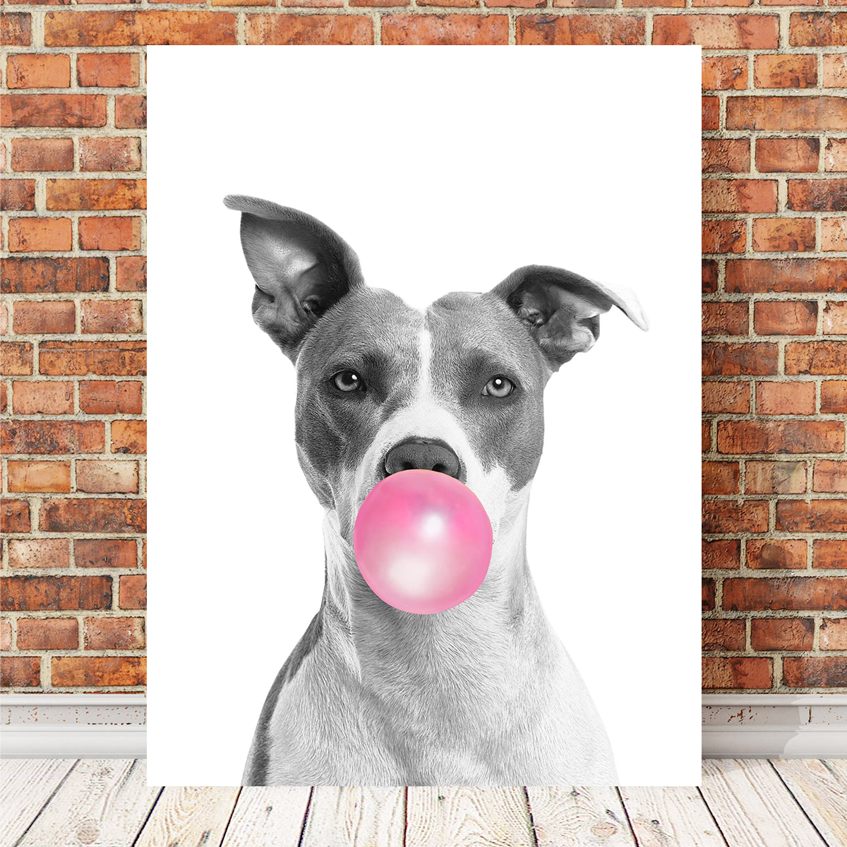 Hilarious Dog Wall Art by Lawisi