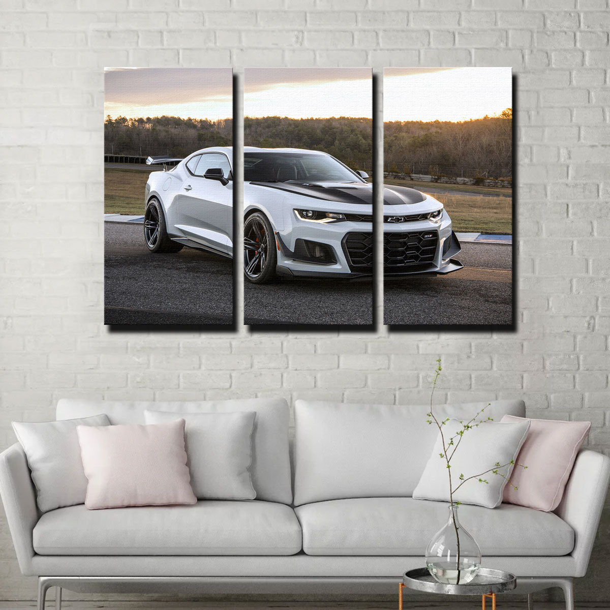 Stunning Chevy Camaro ZL1 Wall Art for Automotive Enthusiasts