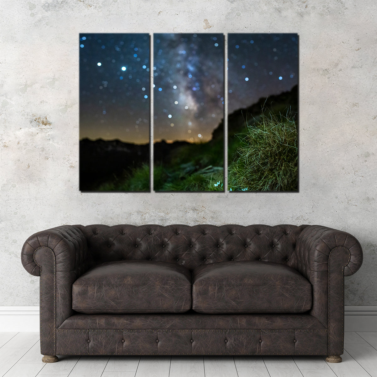 Gorgeous Star Studded Edelweiss Wall Art by Jeff Graphy