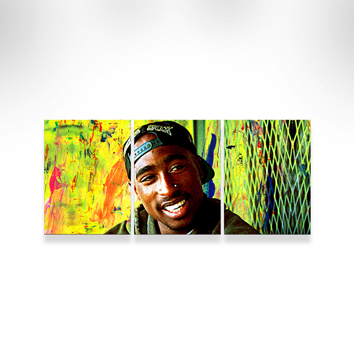 Authentic 2Pac Wall Art - High - Quality Decor for Hip - Hop Fans