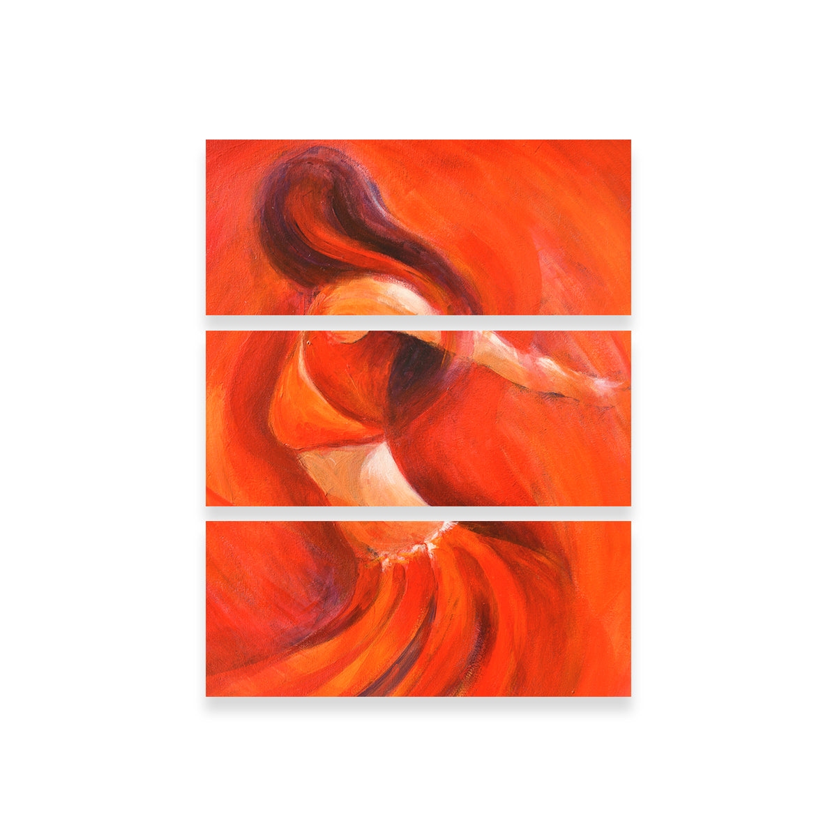 Enchanting Dancing Flame Wall Art by Gerry Segismundo
