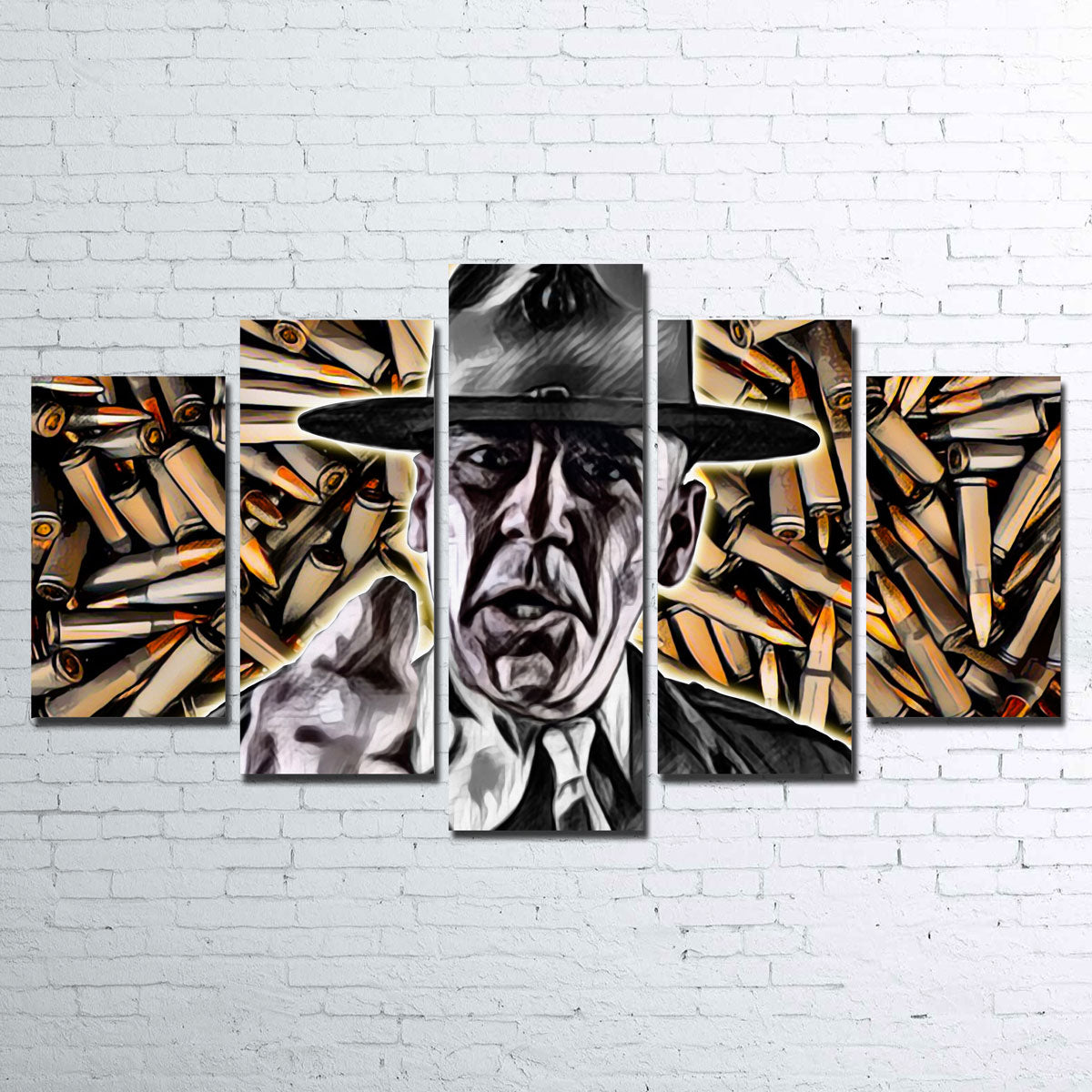 Stunning Full Metal Jacket Bullets Wall Art for Your Home Decor