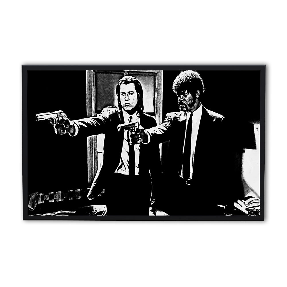 Pulp Fiction Stunning Panoramic Wall Art for Striking Decor
