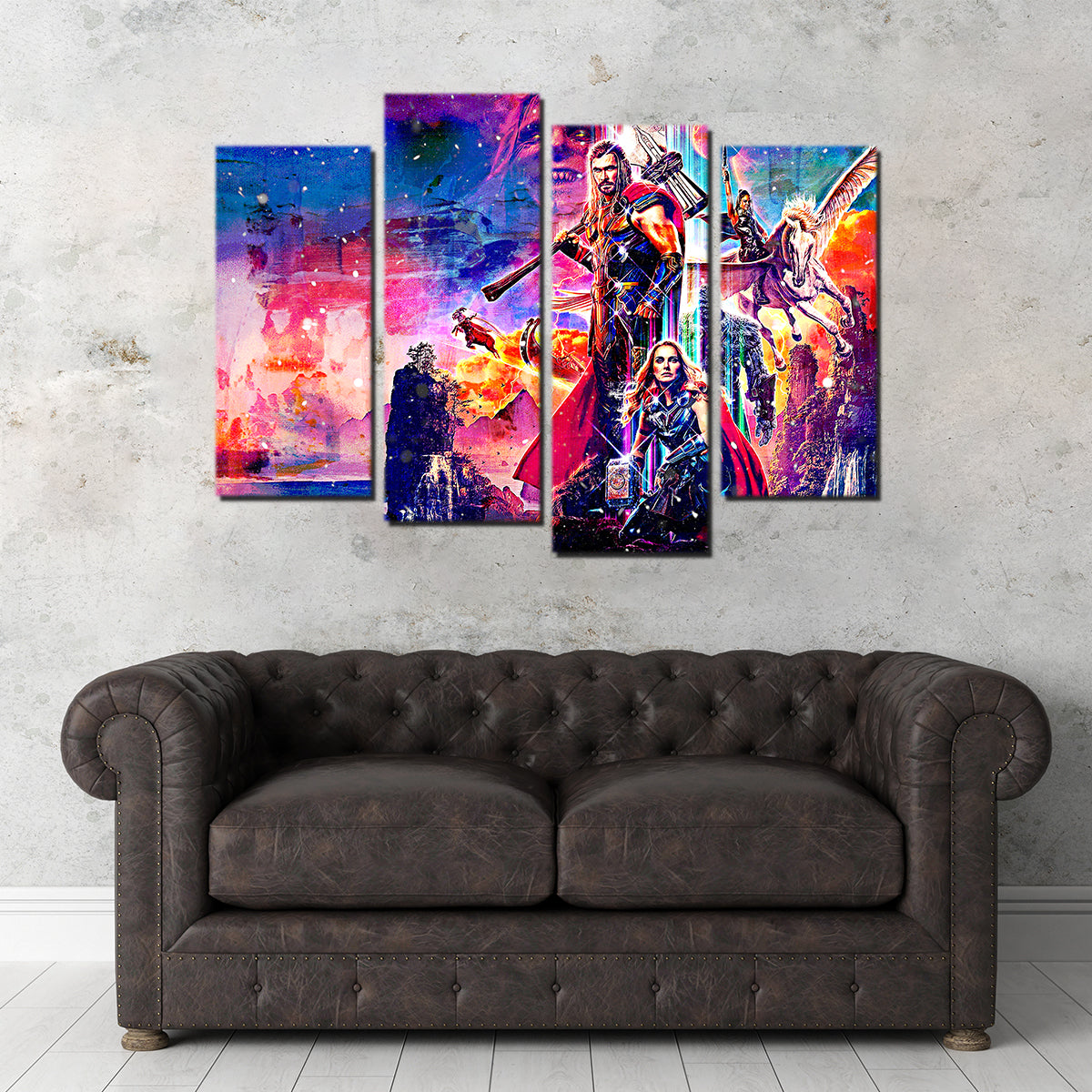 Stunning Love and Thunder Wall Art for a Captivating Home Decor
