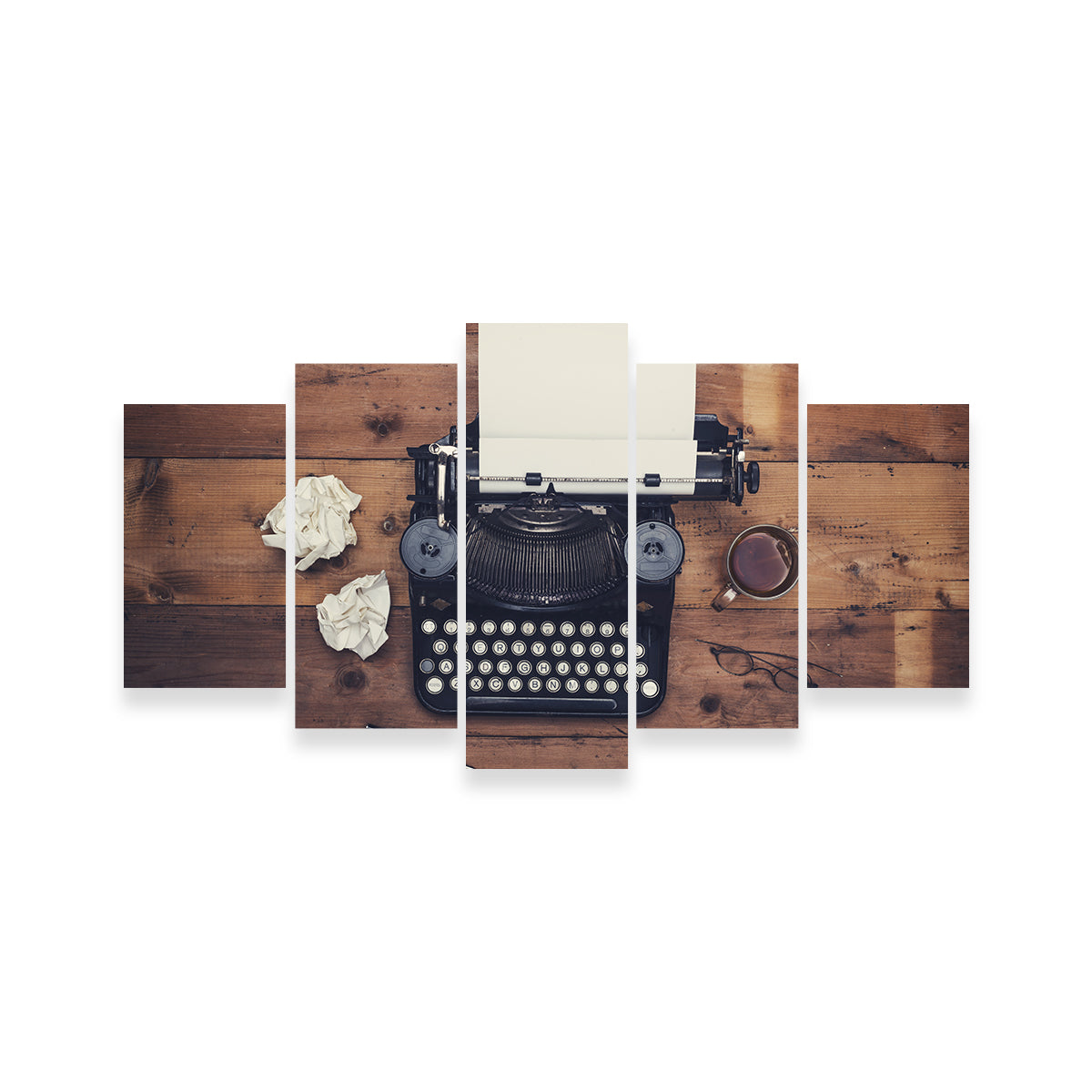 Vintage-Style Retro Typewriter