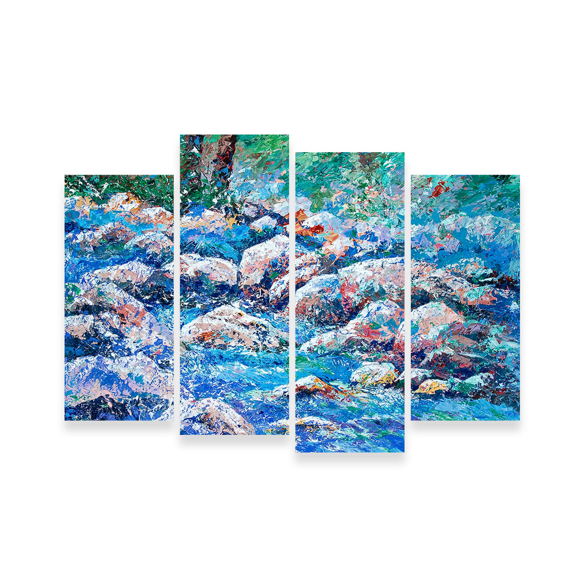 Stunning River Rhapsody Wall Art by Gerry Segismundo