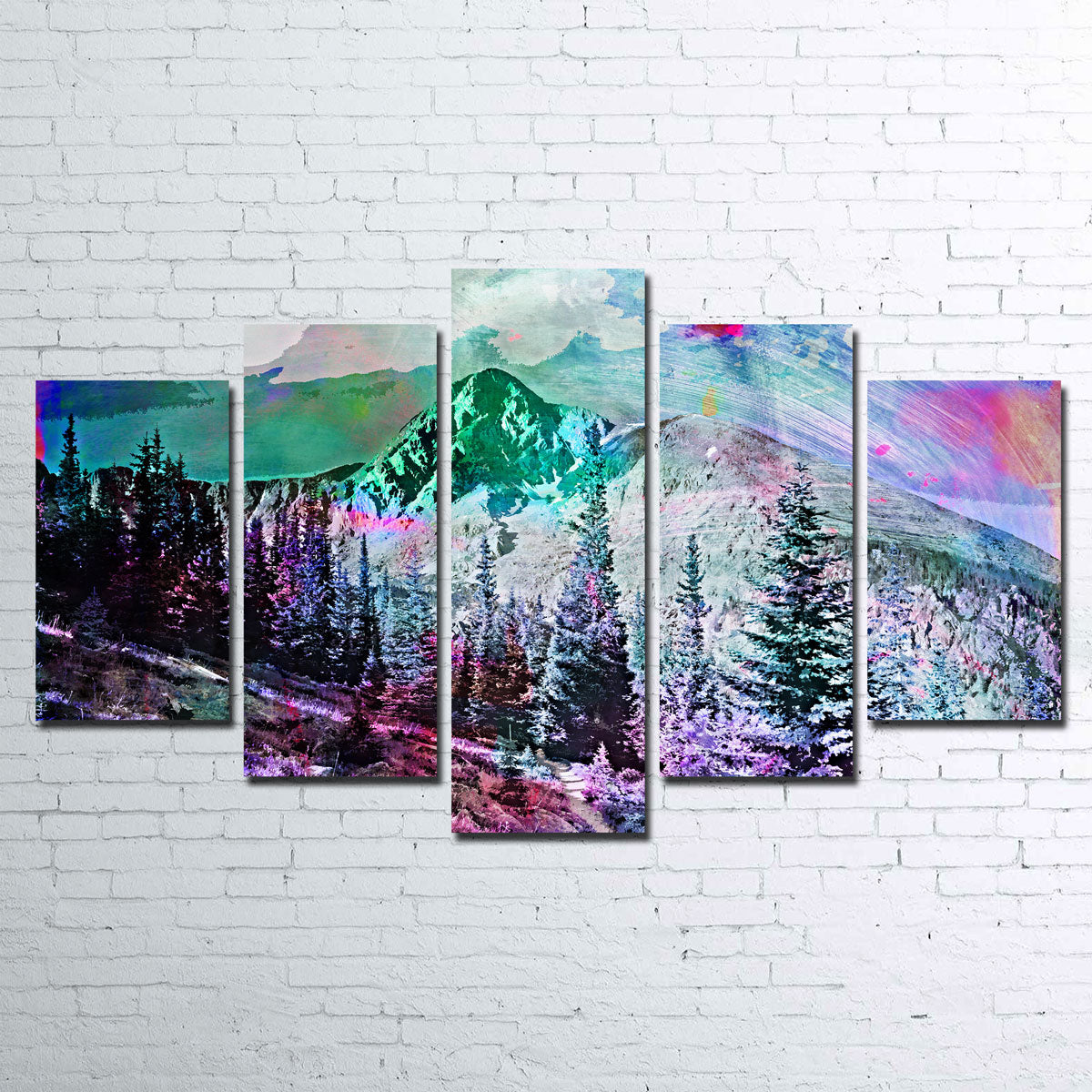 Stunning Abstract Holy Cross Wall Art for Home Decor