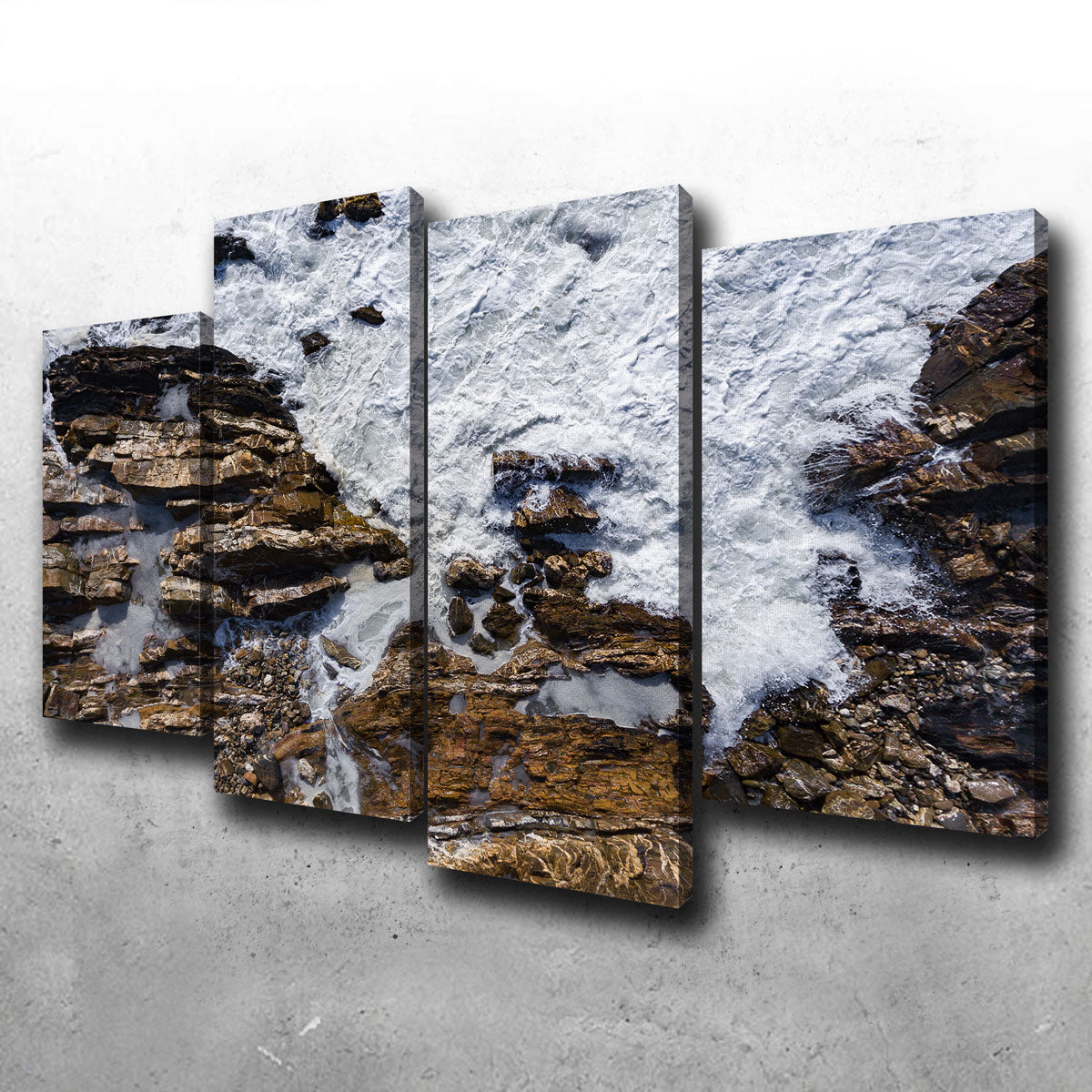 Exquisite Rock and Sea Wall Art by Karolis Janulis