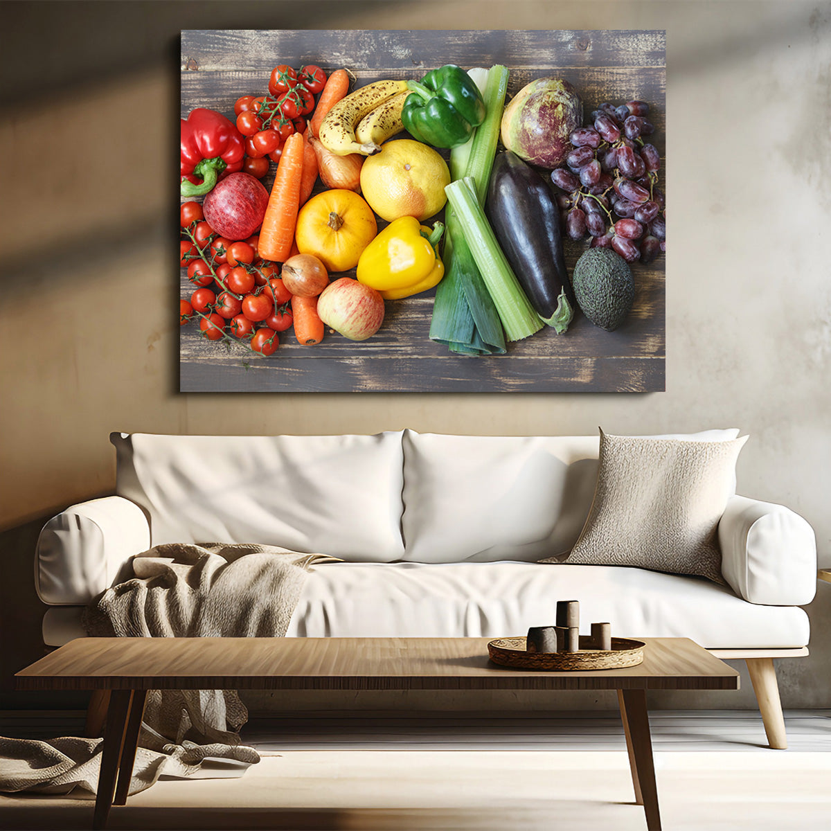 Exquisite Fruits & Vegetables Wall Art for Home Decor
