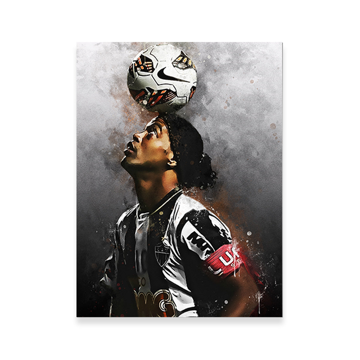 Ronaldinho - Premium Hand - built Canvas Print