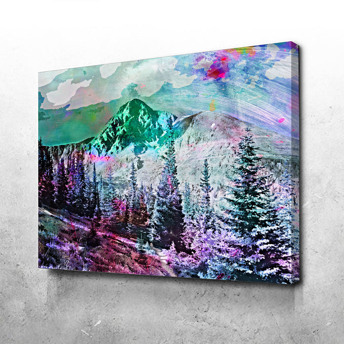 Stunning Abstract Holy Cross Wall Art for Home Decor