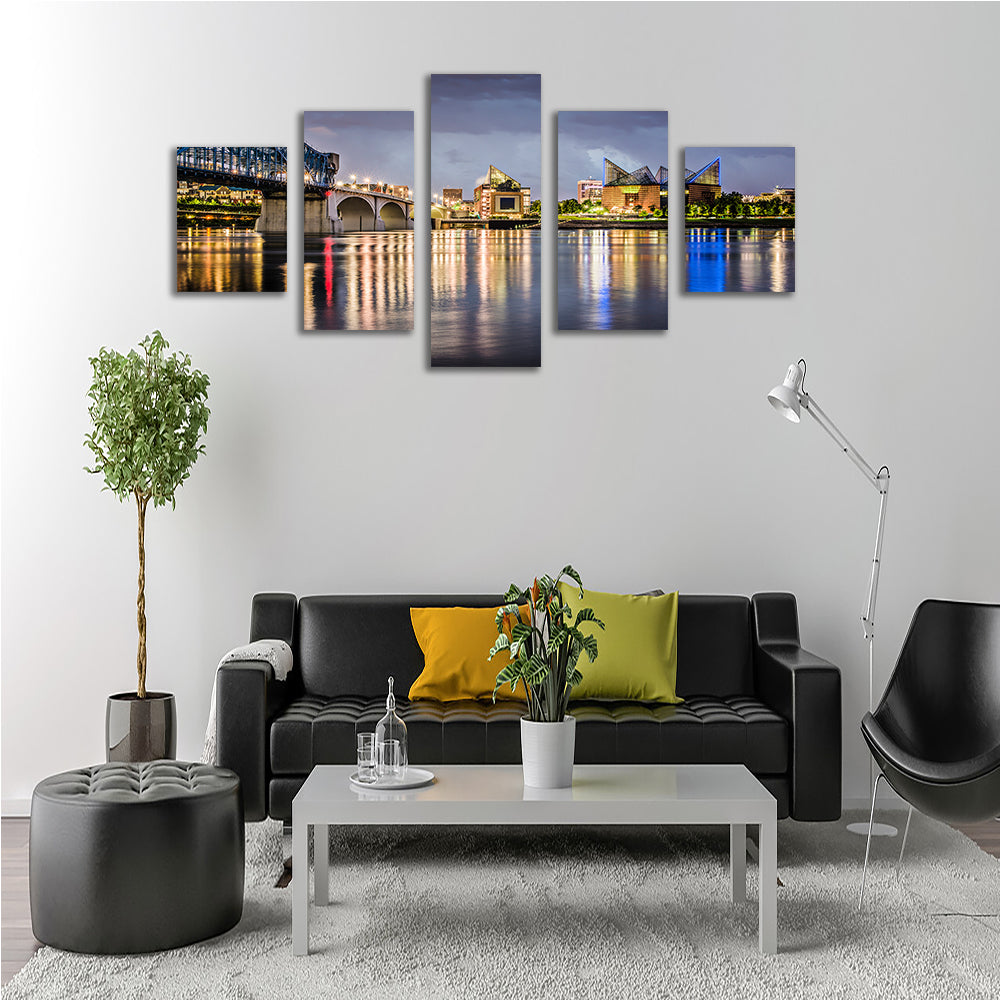 Stunning Chattanooga Tennessee River Wall Art for Your Home Decor