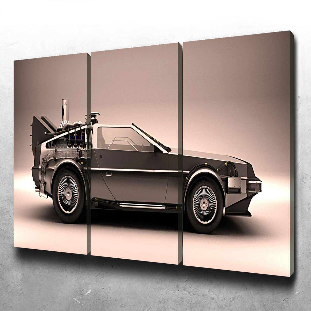 Stylish DeLorean Wall Art for Your Home Decor