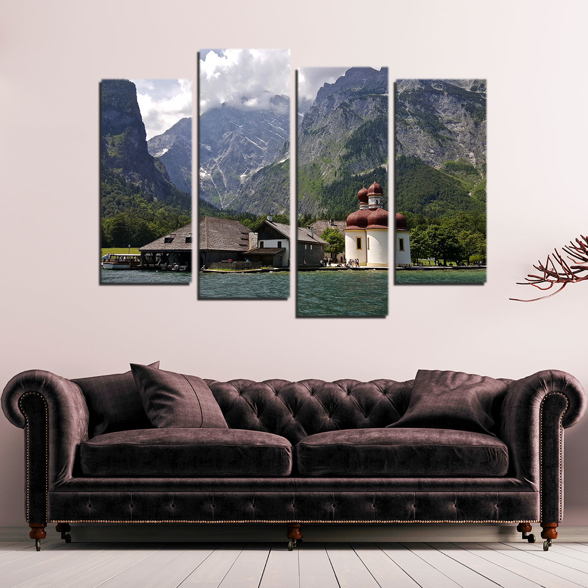 Sankt Bartholomä Stunning Wall Art by David Campbell