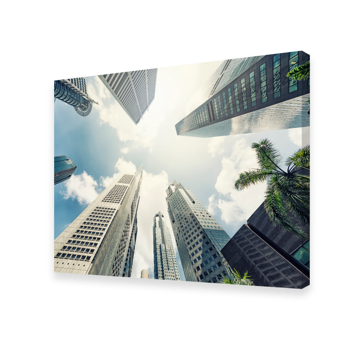 Exquisite Raffles Place Wall Art by Manjik Pictures