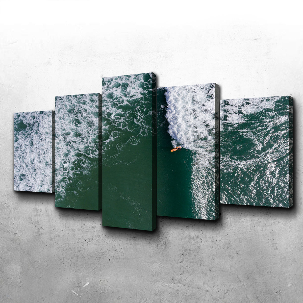 Ride The Wave Wall Art - Stunning Sustainable Canvas Print