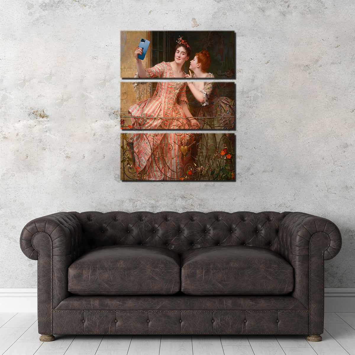 Stunning Royal Selfie Wall Art by Glory Days Studio