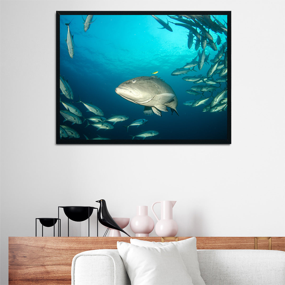 Exquisite Sea of Cortez Grouper Wall Art