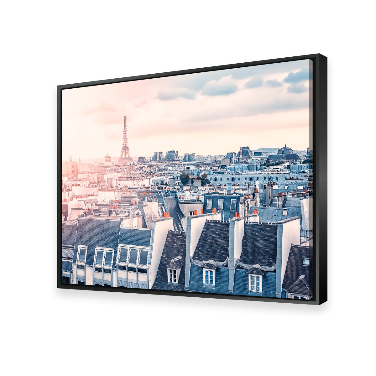 Exquisite Paris Roofs Wall Art for Home Decor