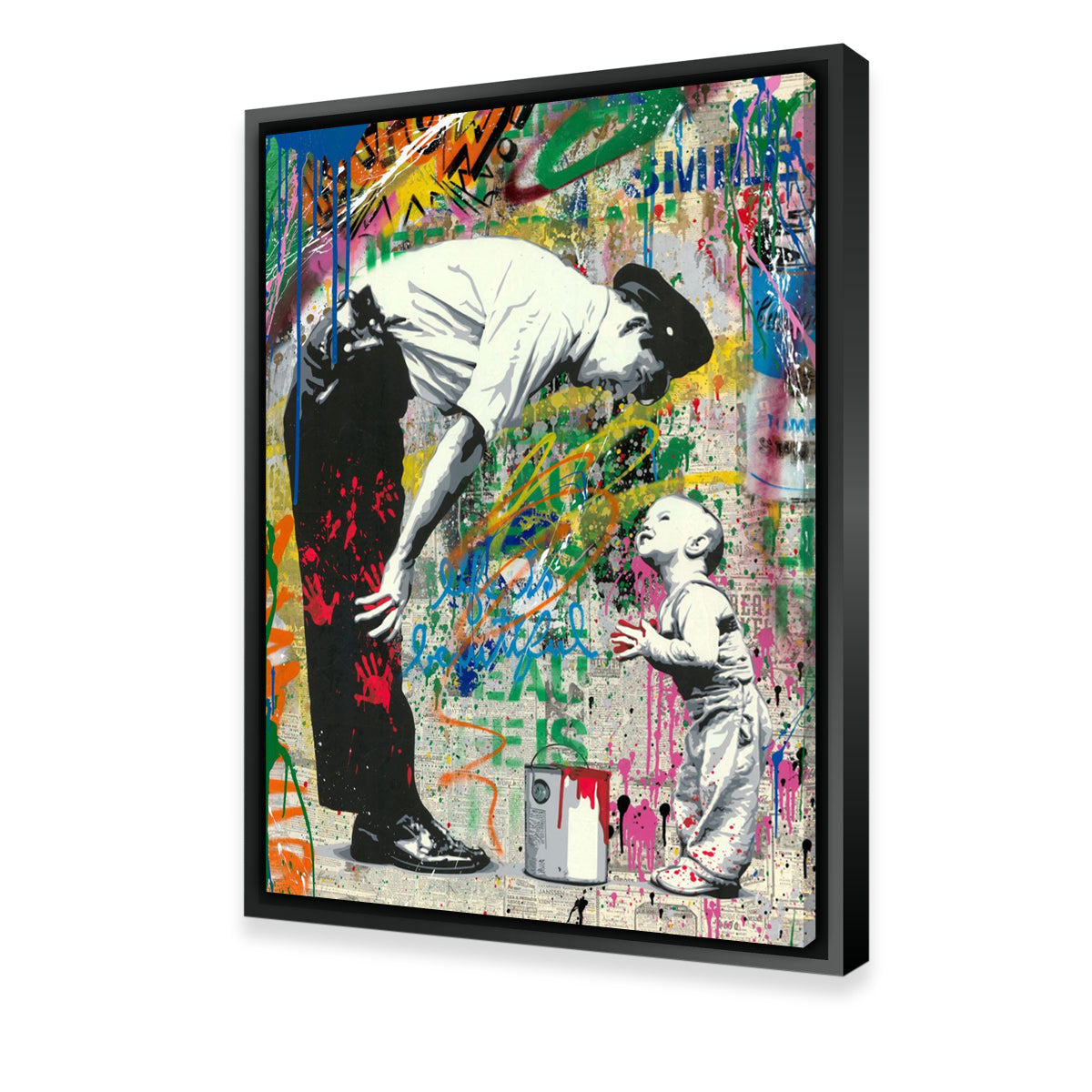 Stunning Like Father Like Son Wall Art by Ralph & Laura Design