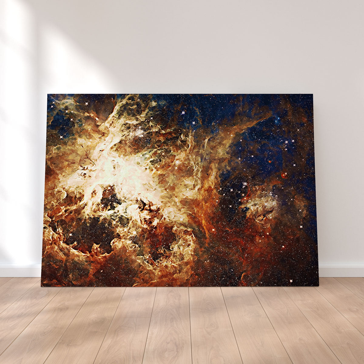 Enchanting Embers Of Stars Wall Art by Denise Dundon