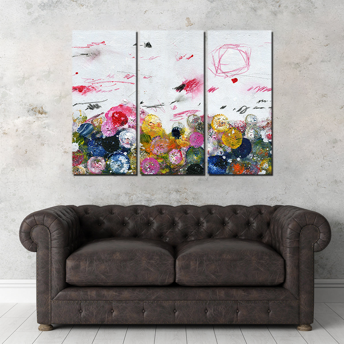 Eye - catching Circle Prints Wall Art by Evgeny Vetrov