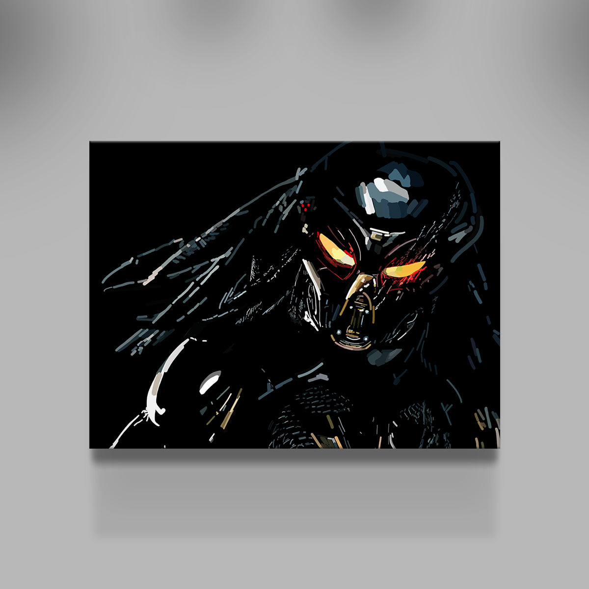 Stunning Predator Hunter Wall Art by Andy Brackpool