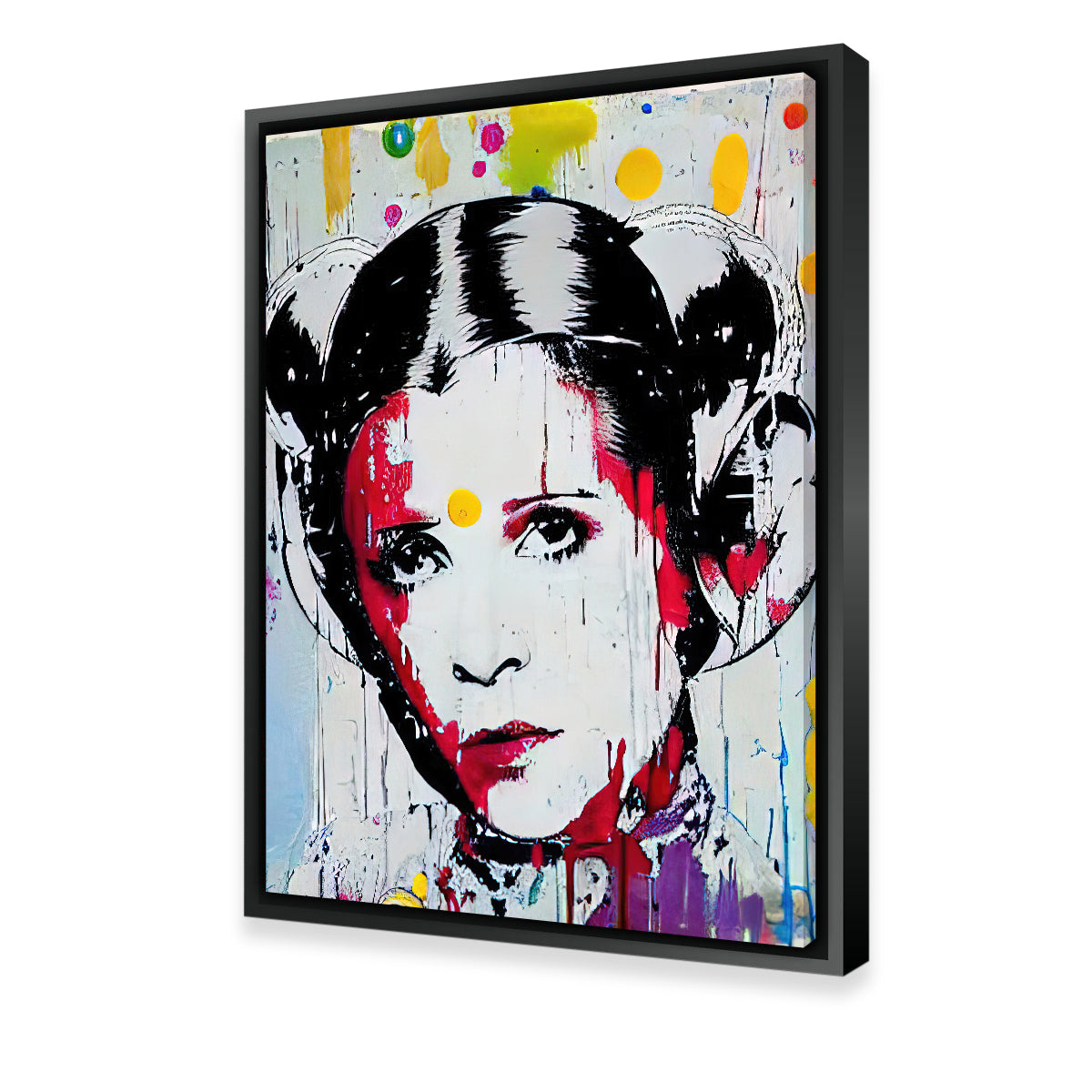 Stunning Princess Leia Wall Art by Stephen Chambers