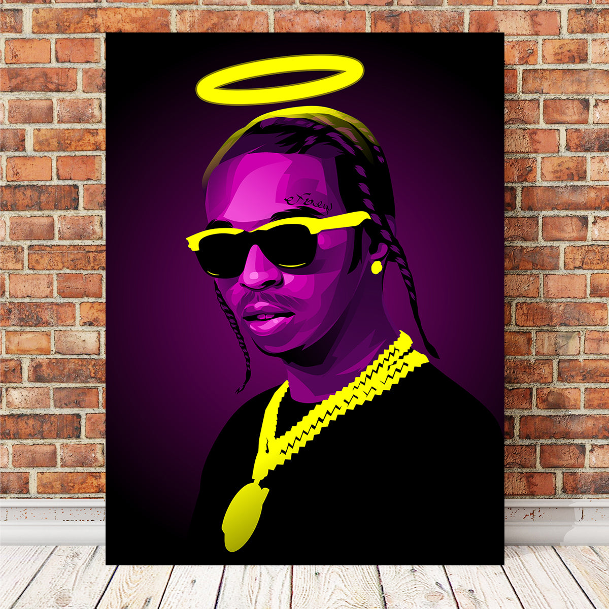Exclusive RIP Pop Smoke Wall Art - A Tribute for Your Walls