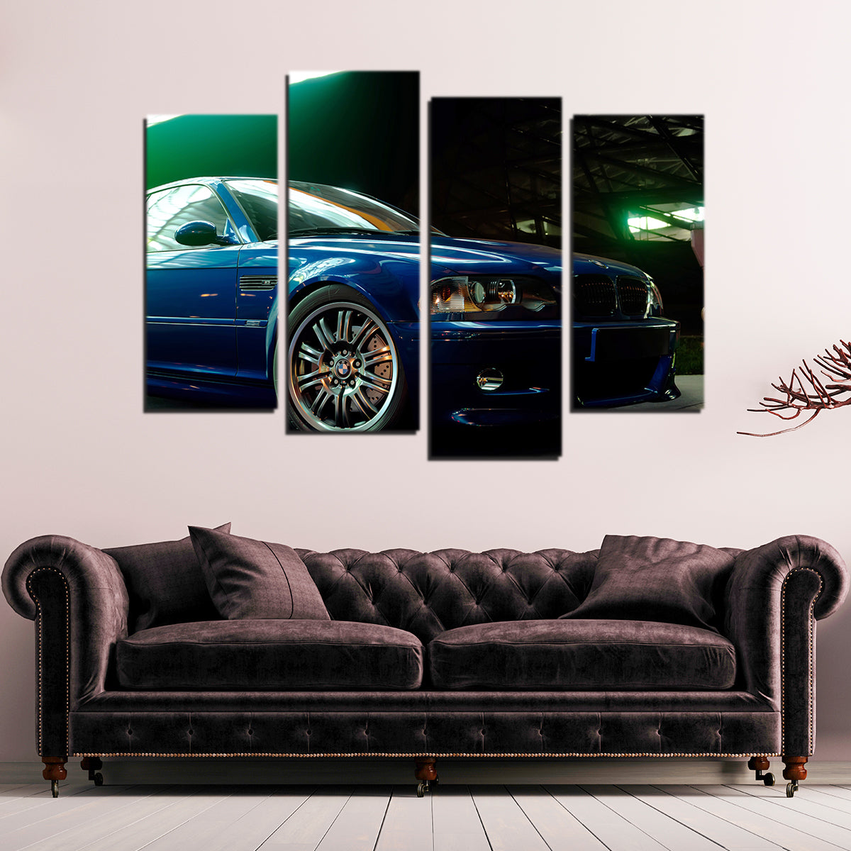 Stunning E46 Wall Art by Vynton