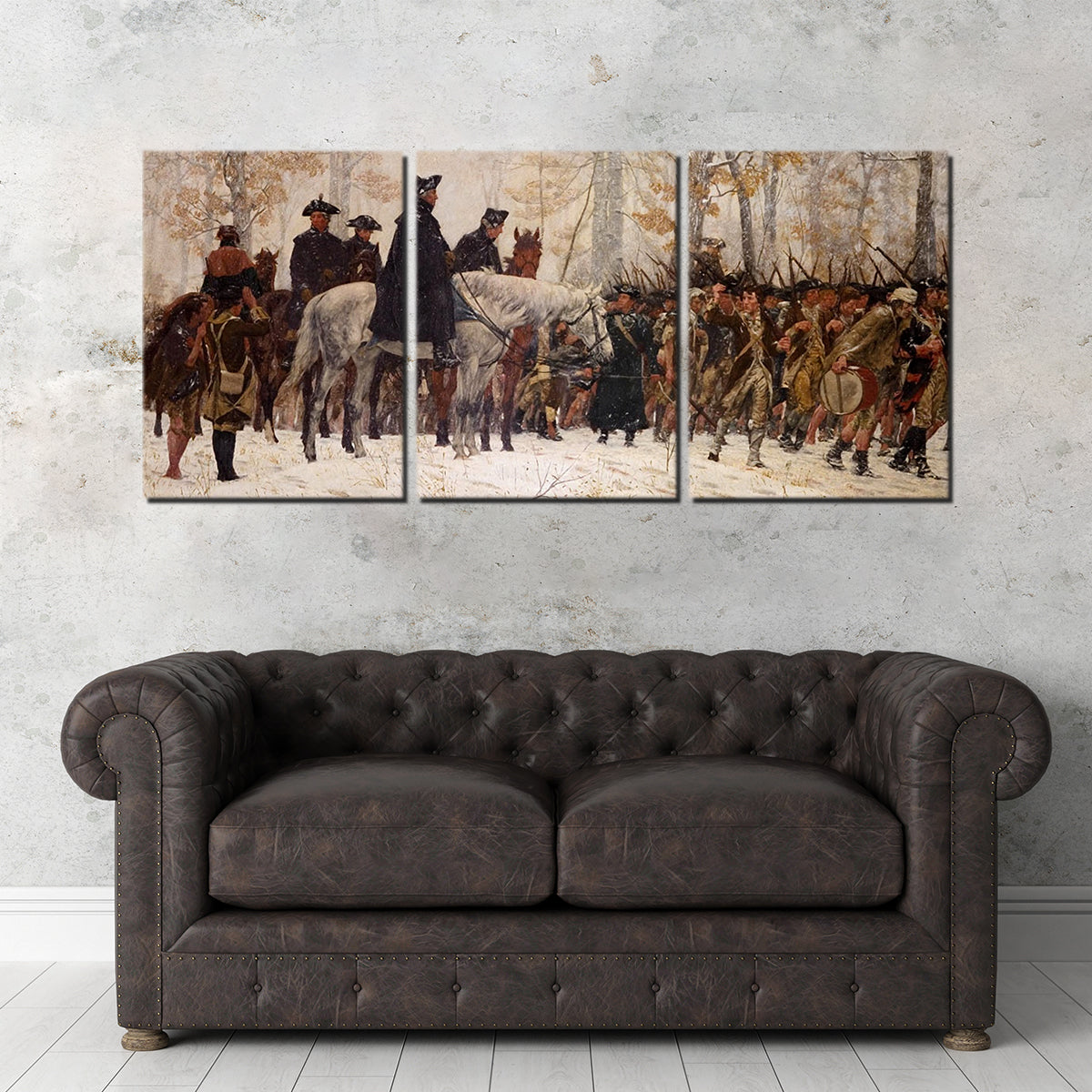 GW Revolutionary War Premium Wall Art for Patriotic Decor