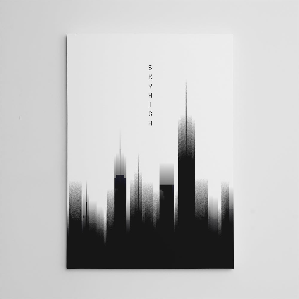 Stunning Graphic Art Sky High Wall Art by Melanie Viola