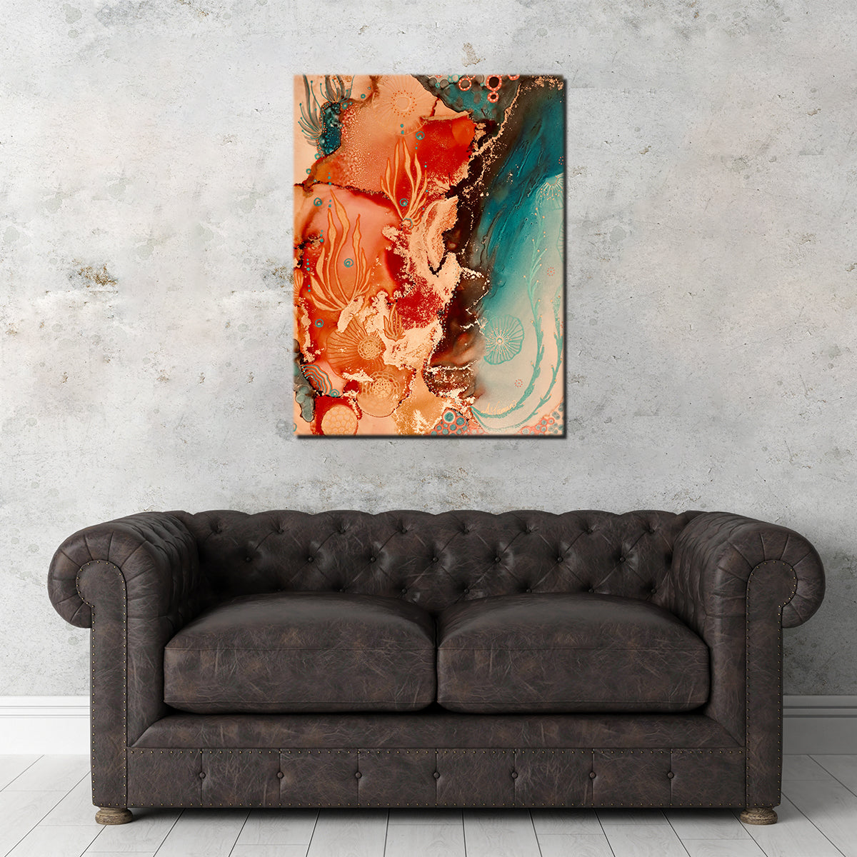 Stunning Glorious Reef Wall Art by Amy Tieman