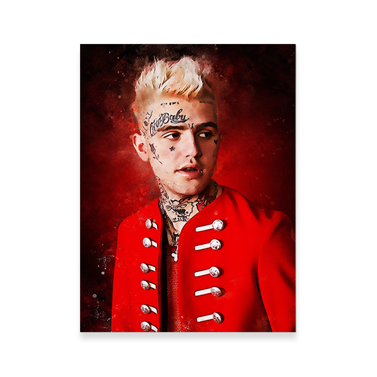 Unique Lil Peep Art Painting - Ideal for Art Enthusiasts