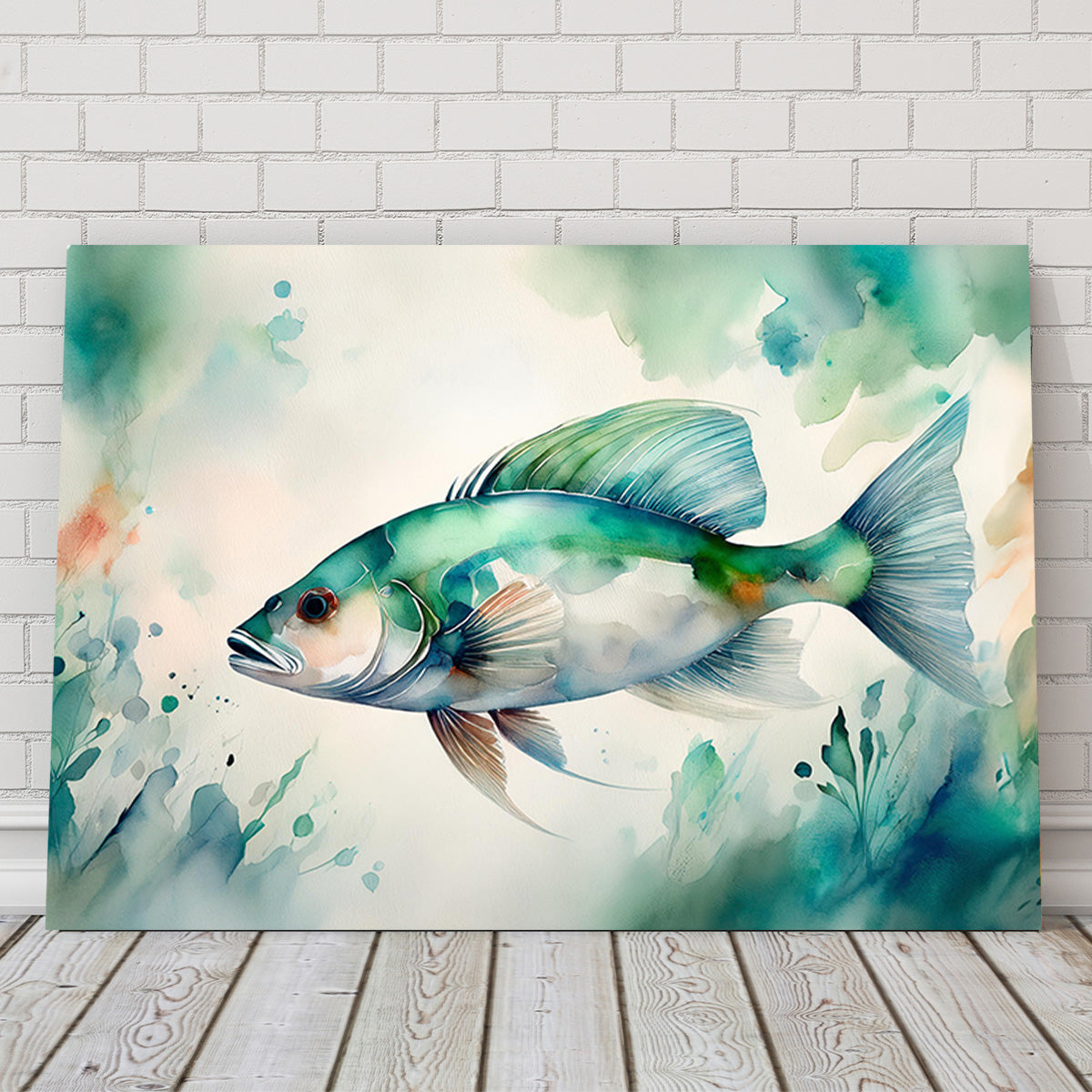 Exquisite Salt Water Fish Painting Wall Art for Stunning Home Decor