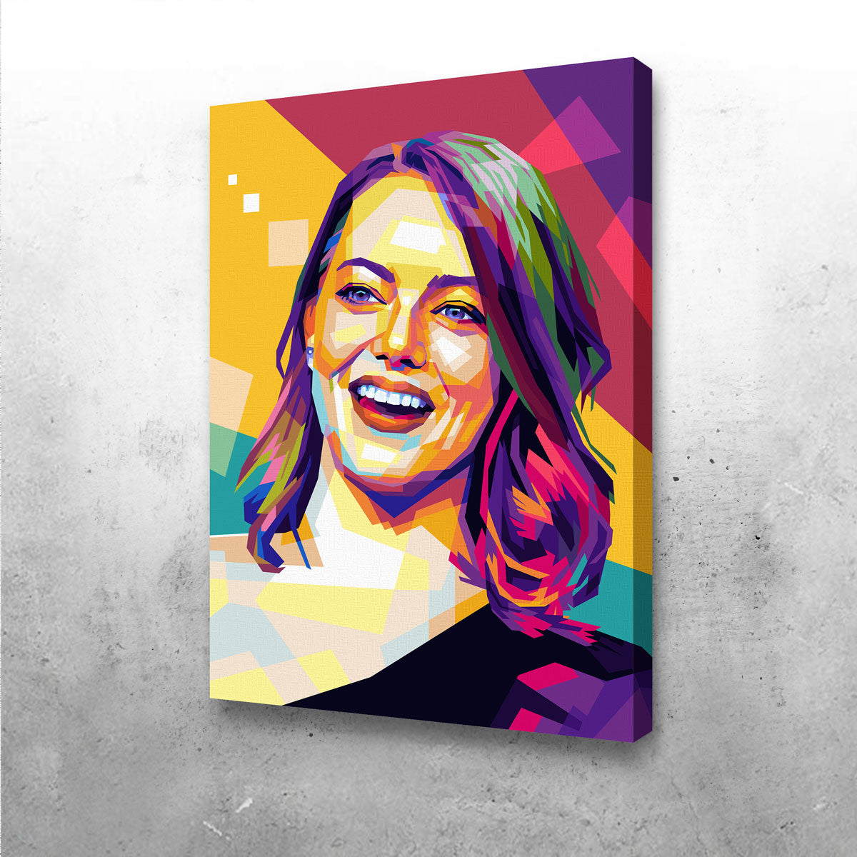 Stunning Emma Stone Wall Art by Ralph & Laura Design