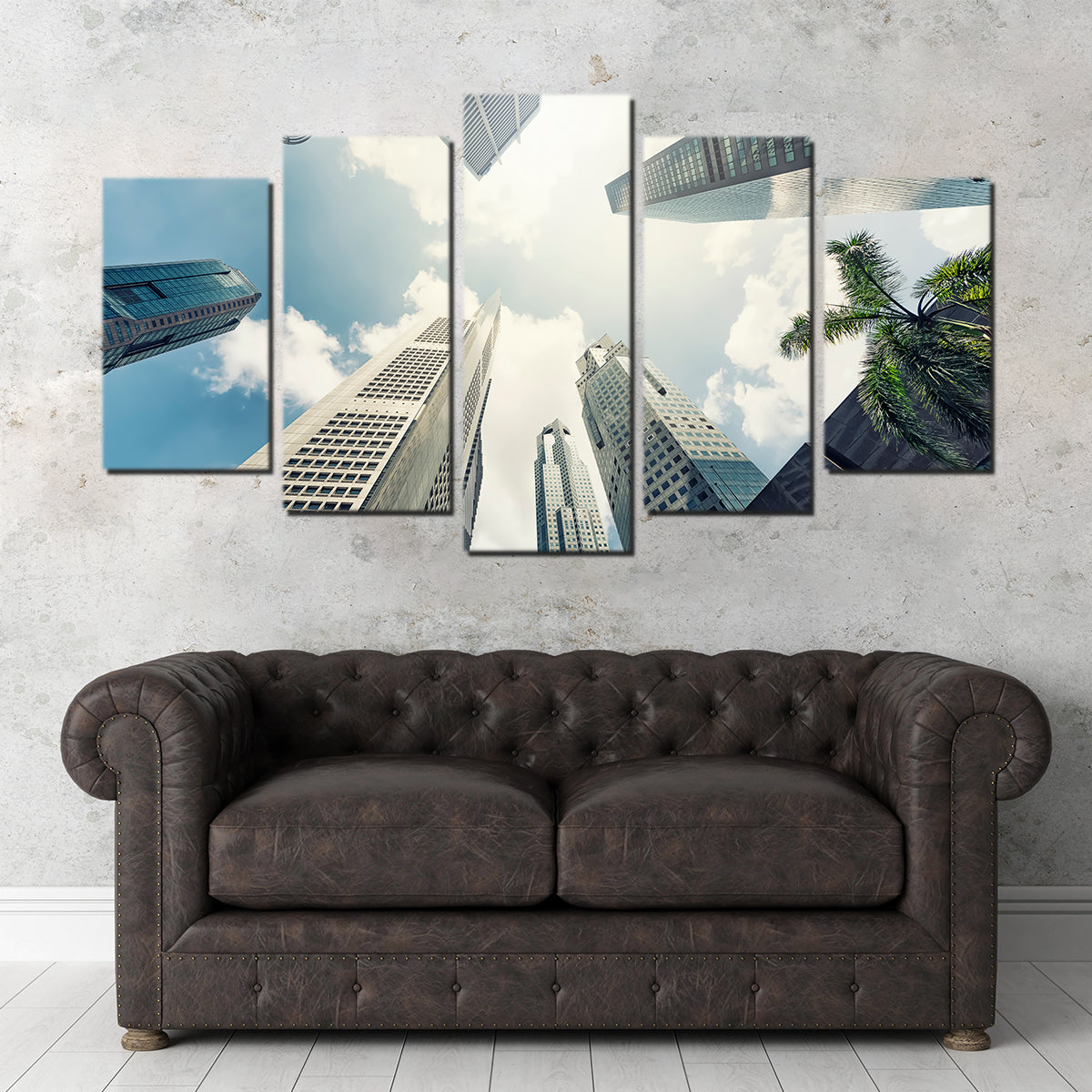 Exquisite Raffles Place Wall Art by Manjik Pictures