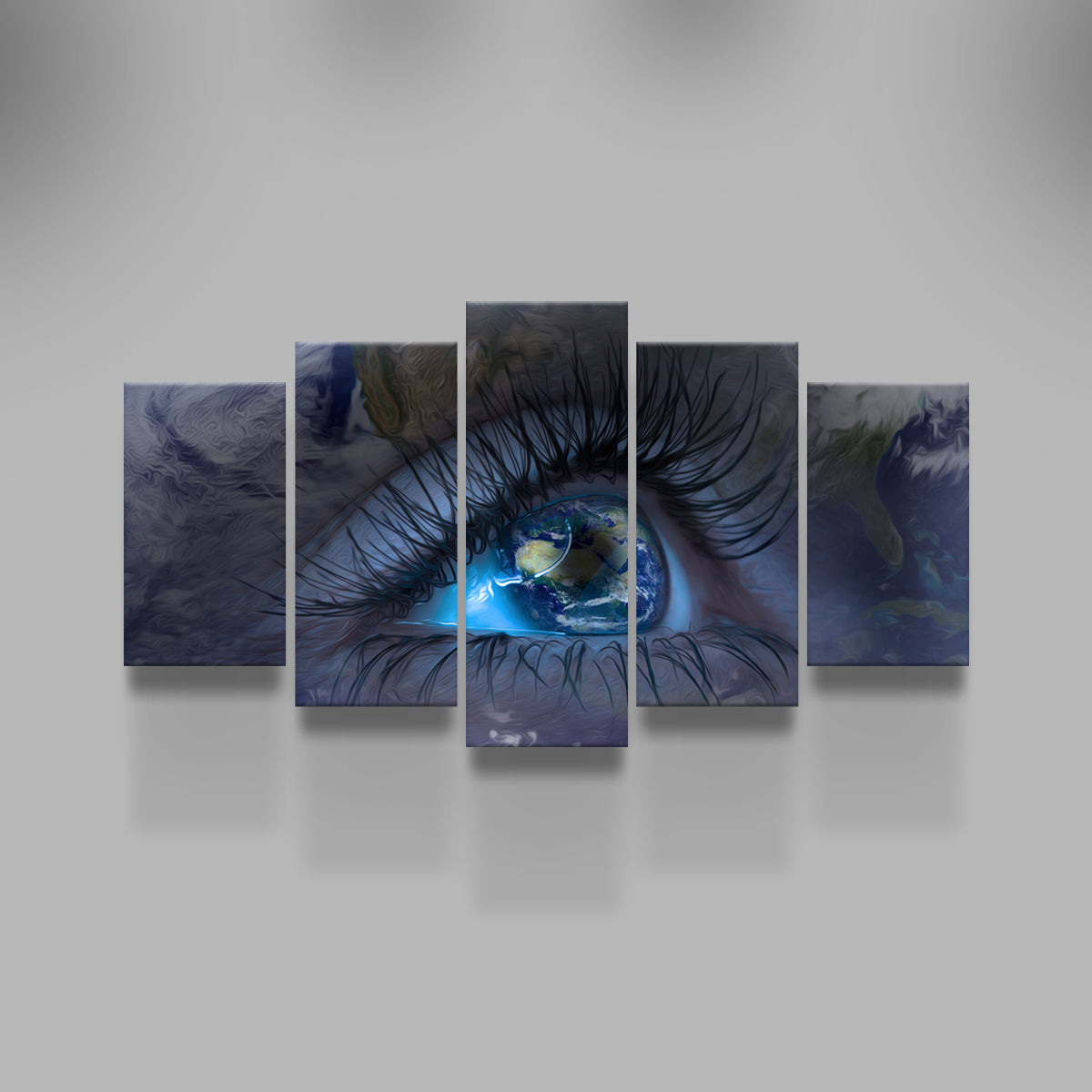 Exquisite Earths Eye Wall Art by George Sorin