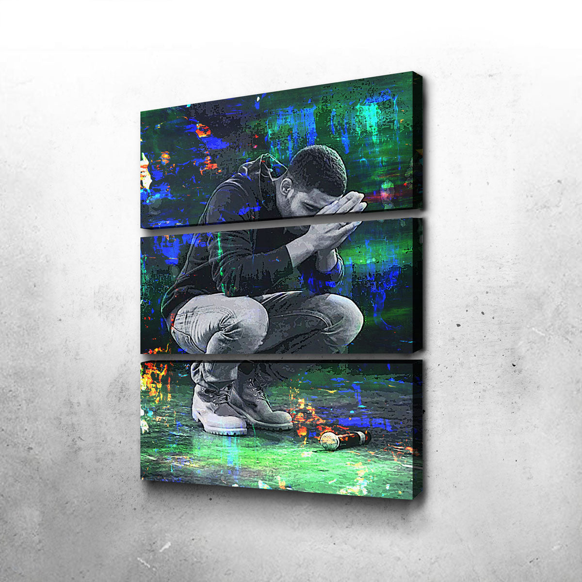 Stunning Praying Drake Wall Art for Home Decor