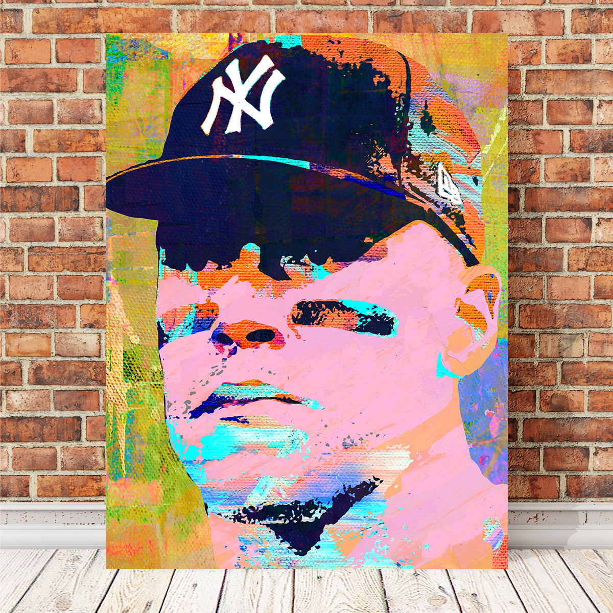 Authentic Aaron Judge Wall Art by Stephen Chambers