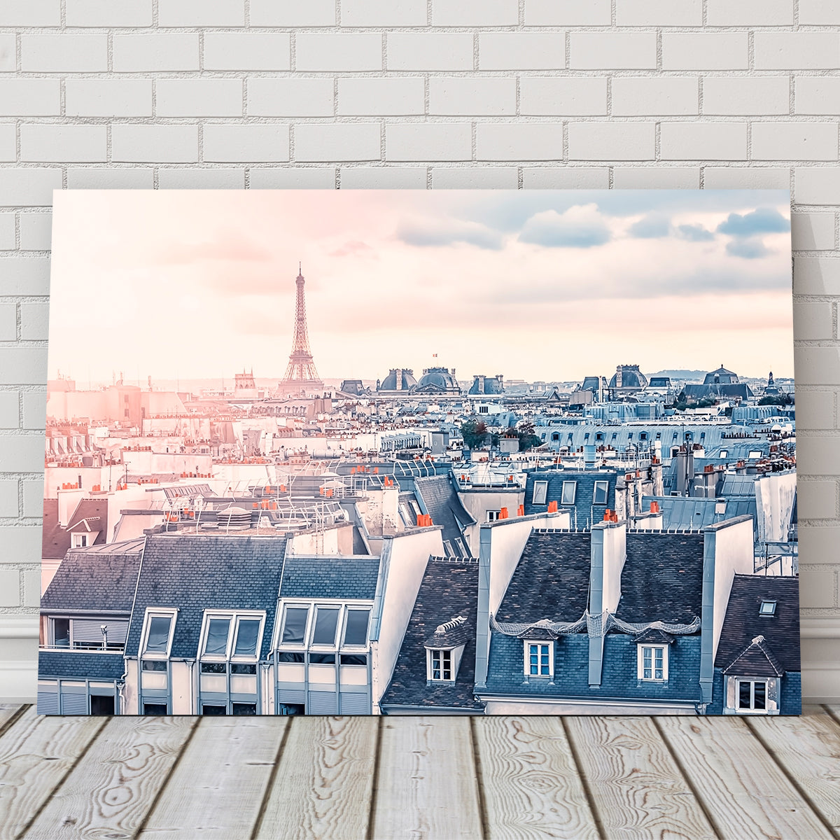 Exquisite Paris Roofs Wall Art for Home Decor
