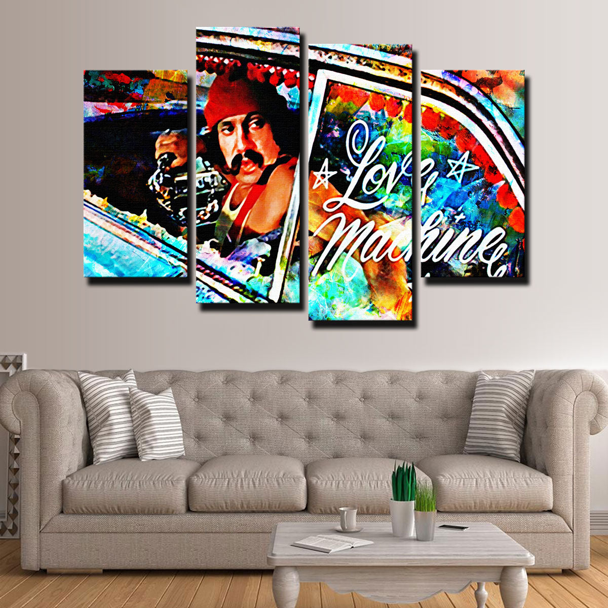 Stunning Love Machine Wall Art for Home Decor