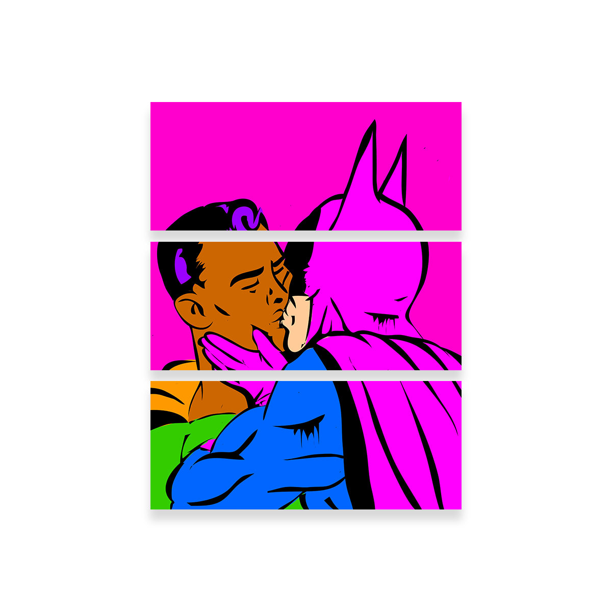 Stunning Gay Batman Superman Wall Art for Your Decor
