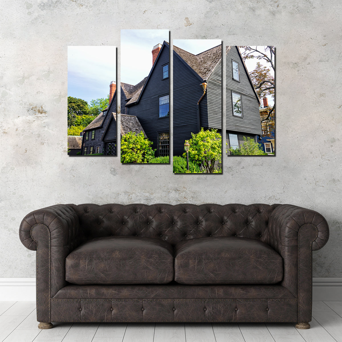 Exquisite The House of the Seven Gables Wall Art for Home Decor