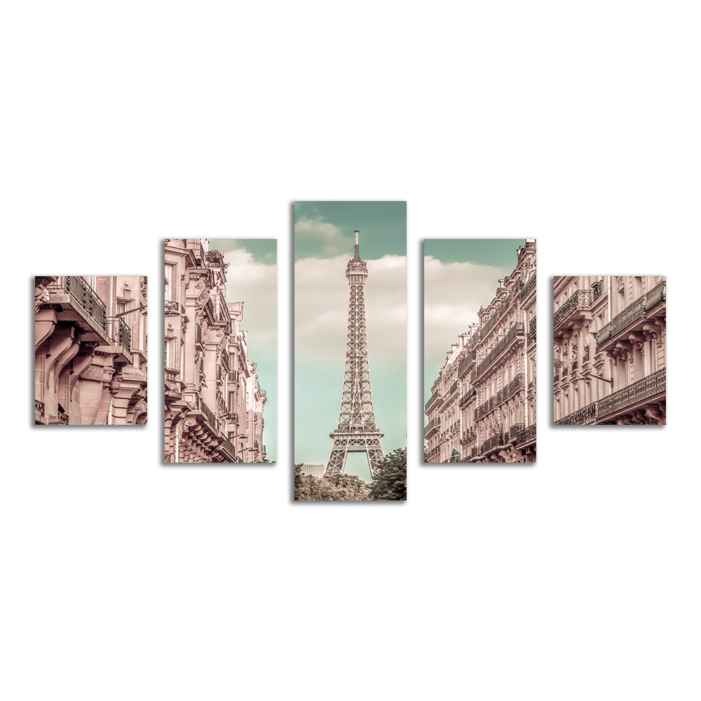 Exquisite Parisian Flair Wall Art by Melanie Viola