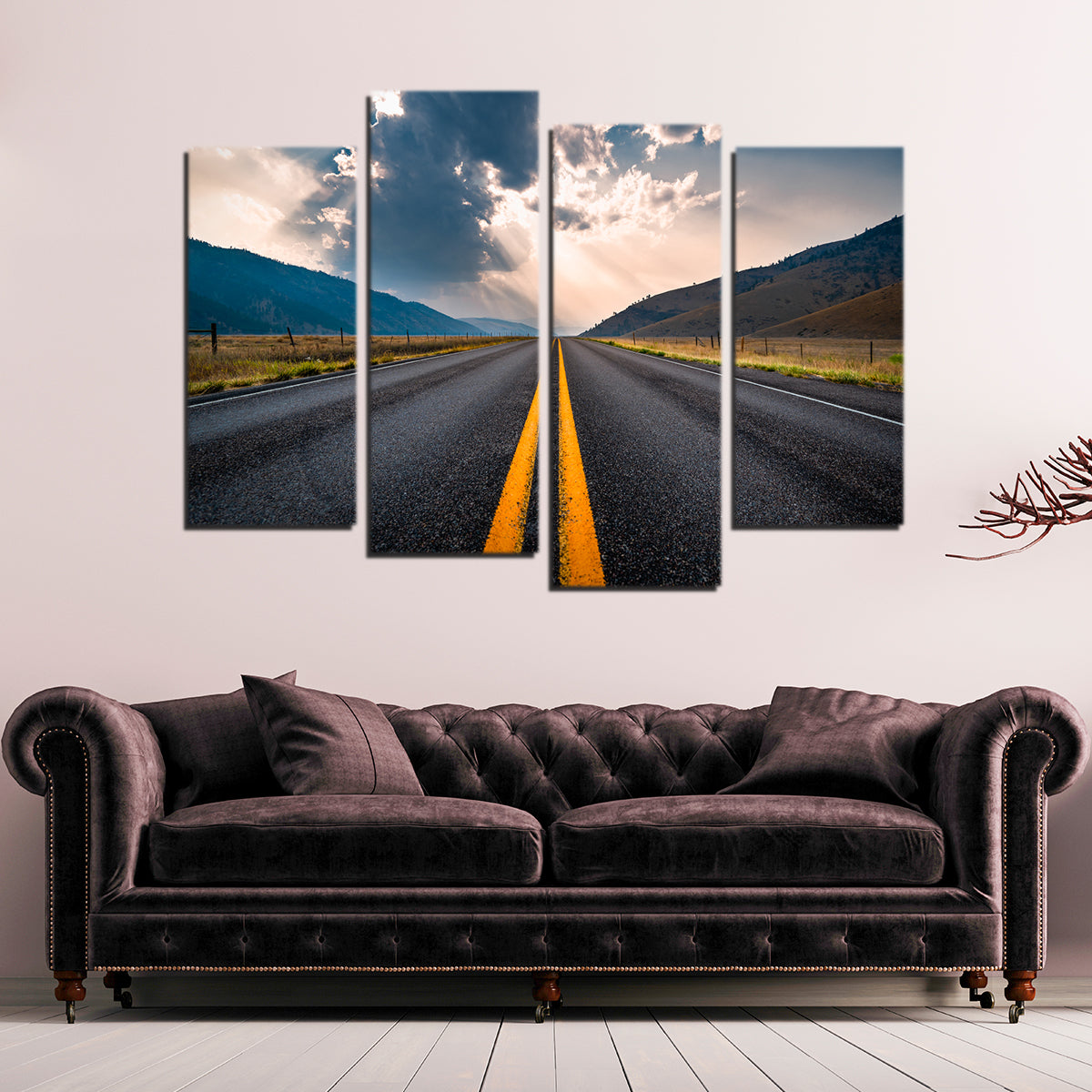 Stunning Open Road Wall Art by Lucas Moore