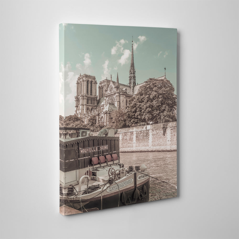 Exquisite Paris Cathedral Notre Dame Wall Art by Melanie Viola
