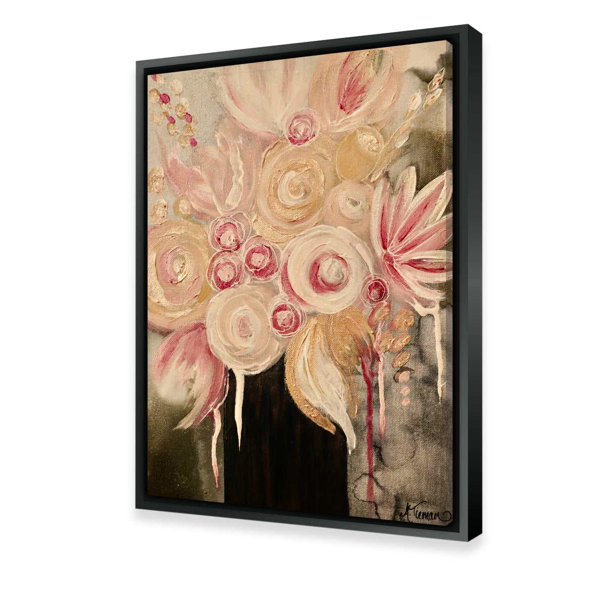 Stunning Blush Wall Art by Amy Tieman