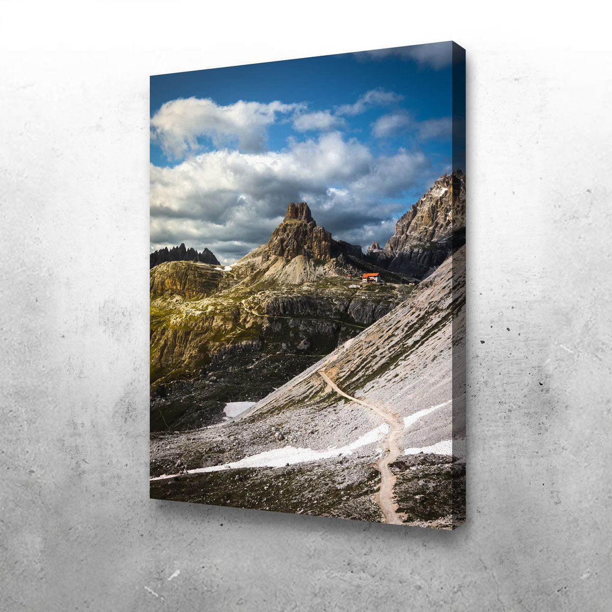 Stunning Rifugio Locatelli Wall Art by Enzo Romano